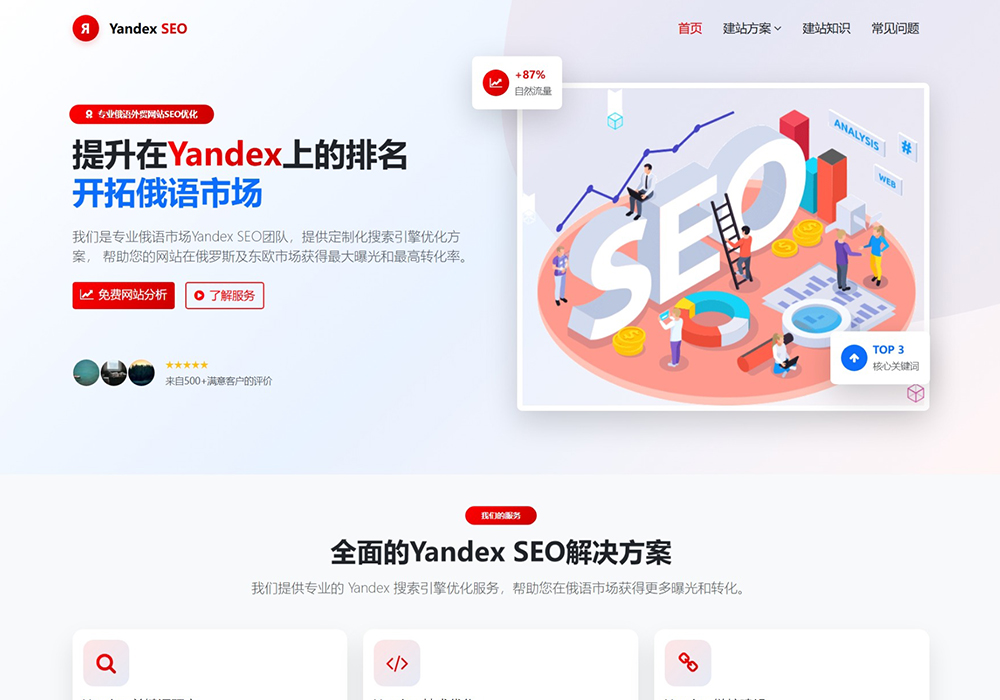 SEO公司wordpress模板